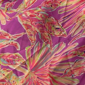 Lily Pulitzer Silk Scarf